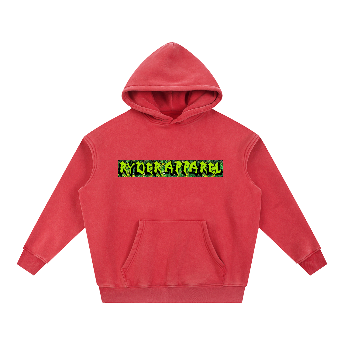 Snow Wash Fleece Oversize Hoodie