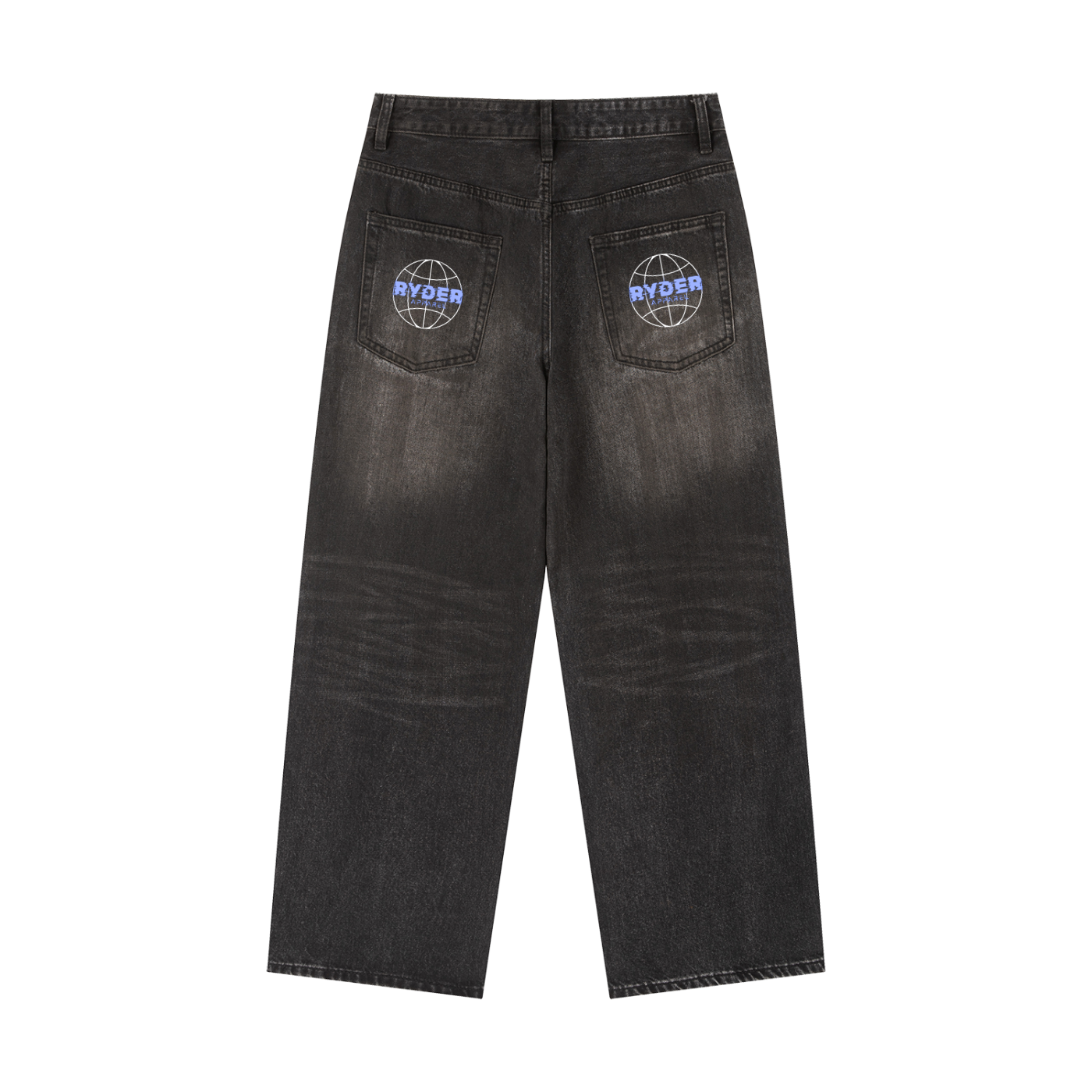 Vintage Wash Heavyweight Denim Jeans