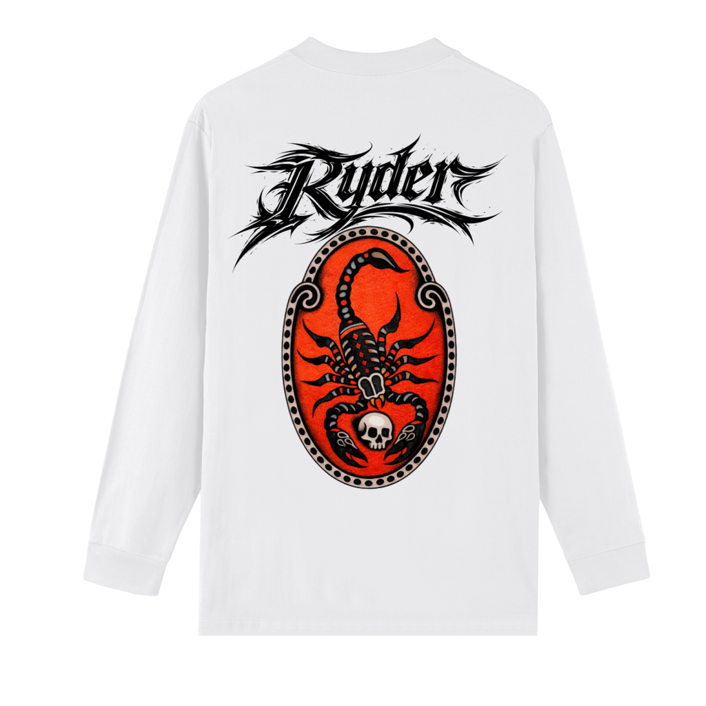 Crew Neck Drop Shoulder Long Sleeve Shirt