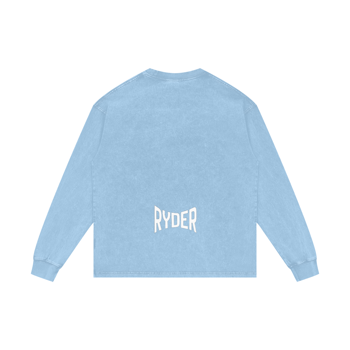 Acid Wash Oversize Long Sleeve T-Shirt