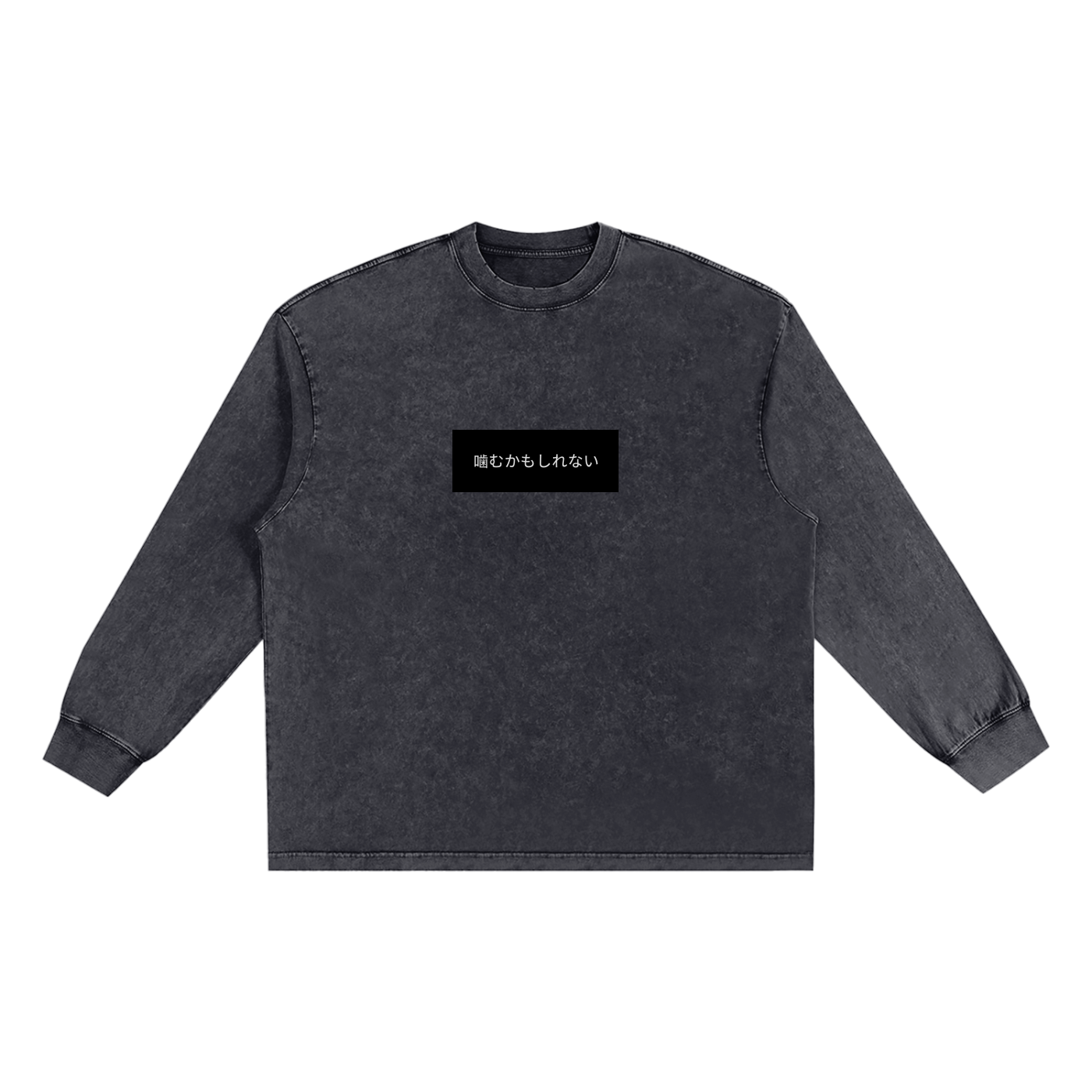 Snow Washed Frayed Edge T-Shirt