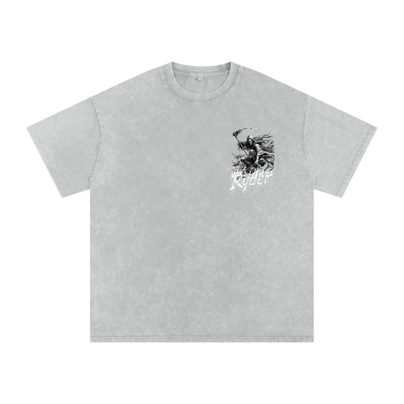 Grim Snow Oversized Cotton T-Shirt