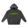 Snow Wash Fleece Oversize Hoodie